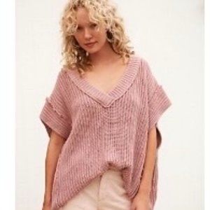 Free People Oversized Sweater Vest